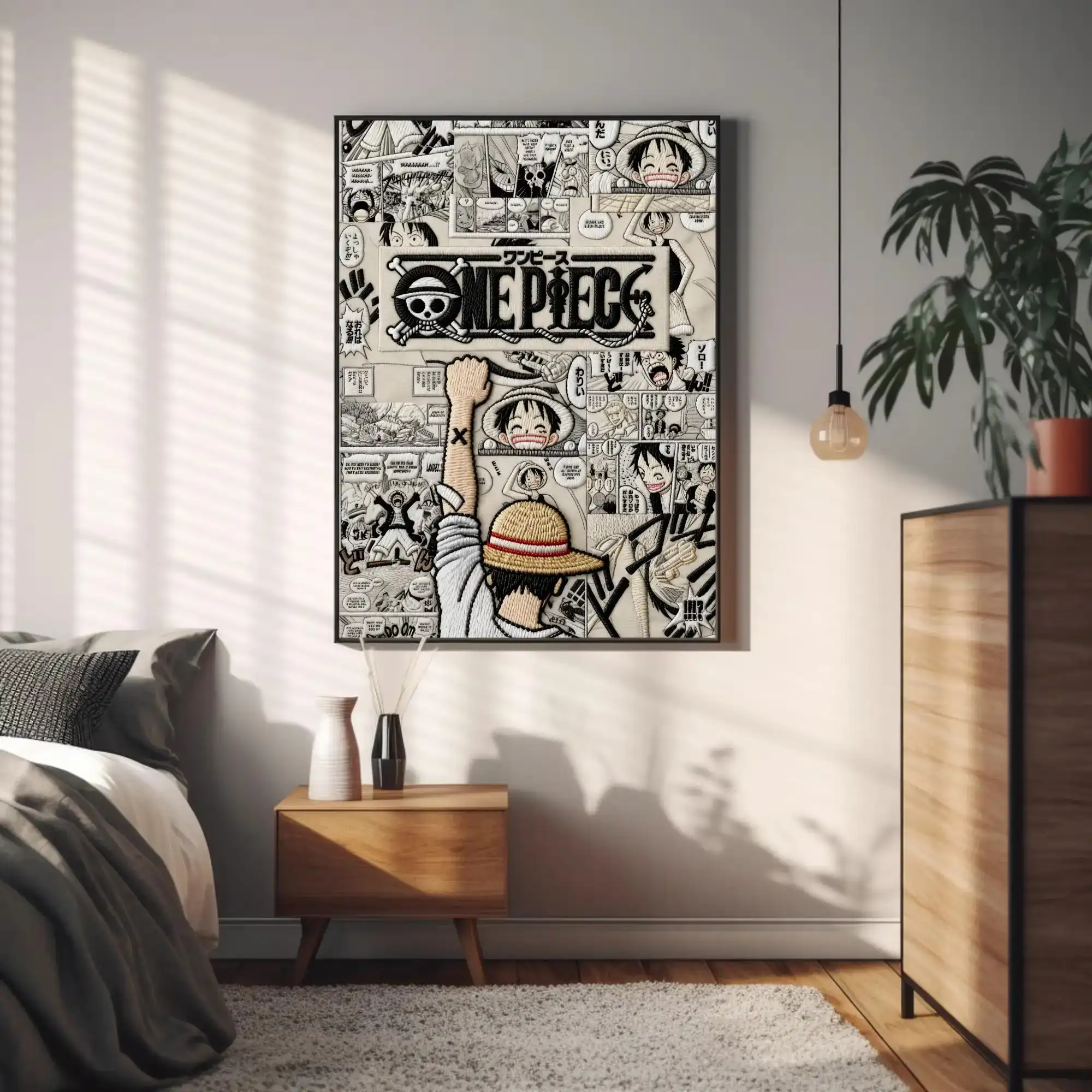 One Piece Poster _ Luffy Poster _ One Piece Animation Wall Art_ Prefect Gift_ Anime Poster