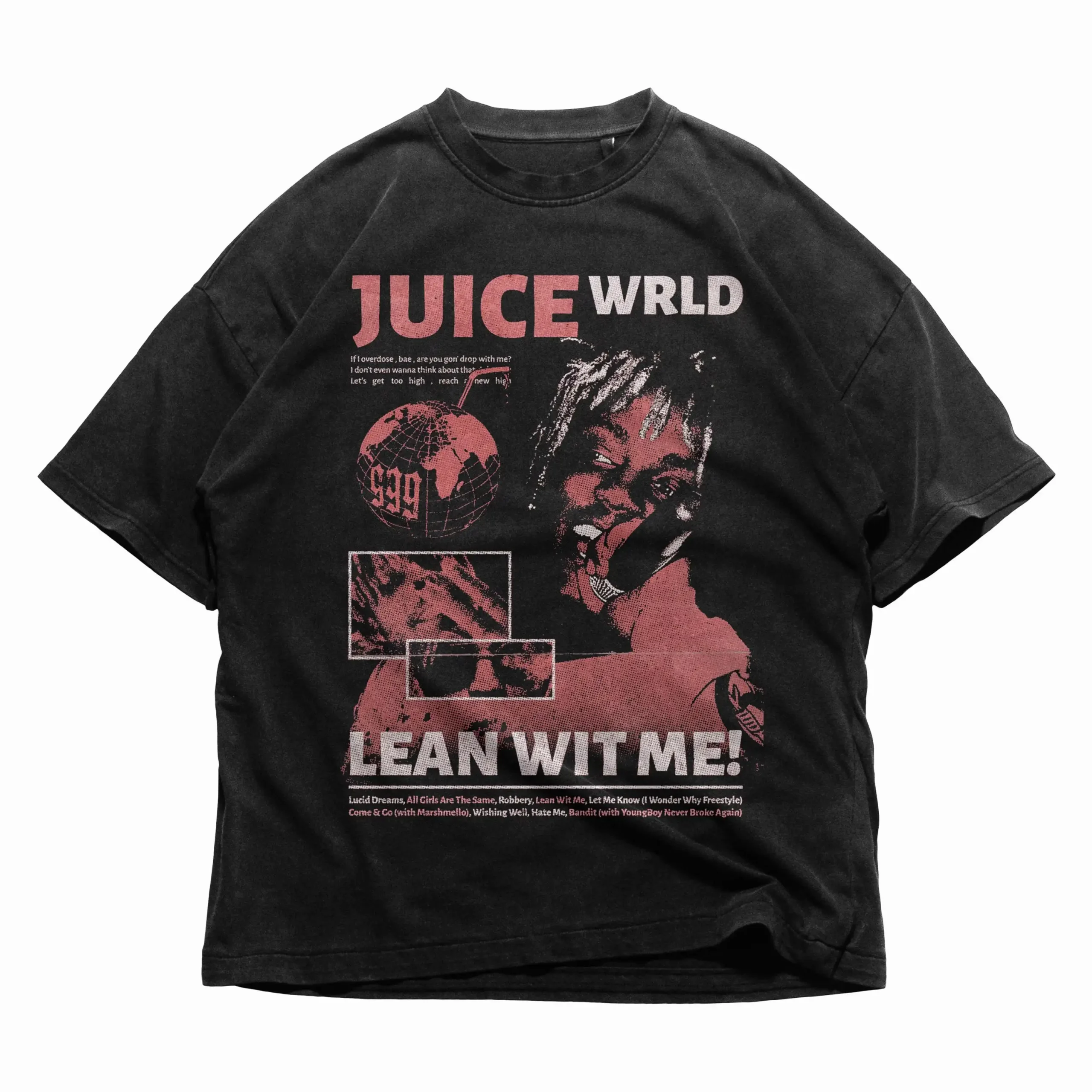 Juice WRLD 999 Shirt - Retro Design, High Quality Tee, Rapper, Gift